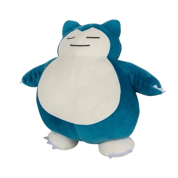 Pokemon Plush Sleeping Snorlax 18” jazware - Picture 12 of 12